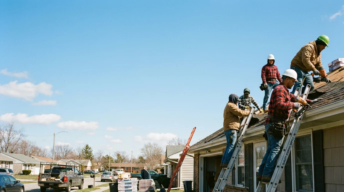 Roofing in Gans, OK near me